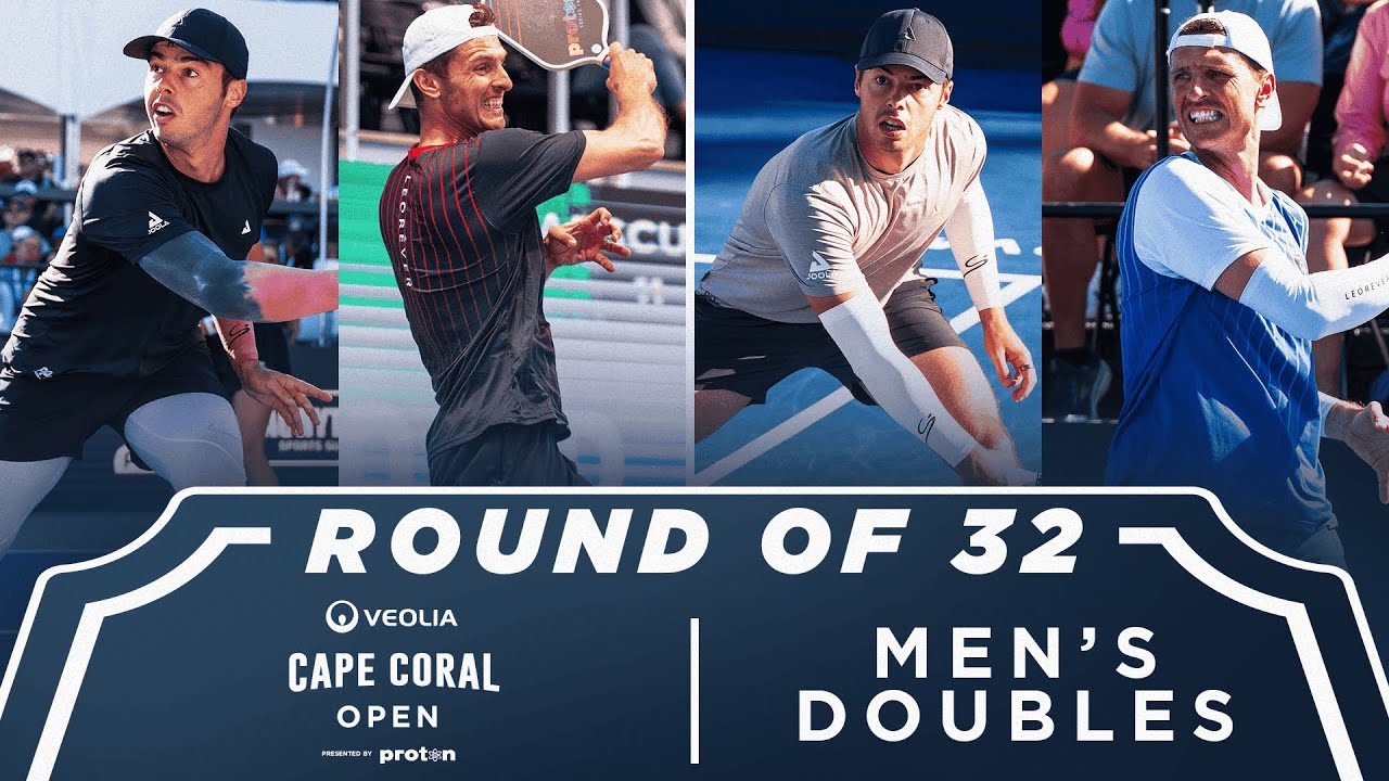 Johns/Daescu v Tomassi/Livornese Jr. at the Veolia Cape Coral Open
