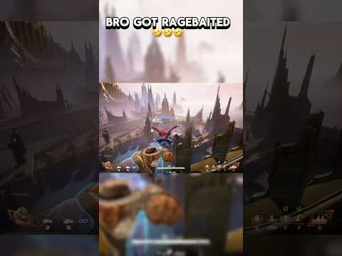 BRO GOT RAGEBAITED HARD #marvelrivals #spiderman