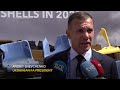 Ukrainian soccer federation unveils installation as Ukraine competes in Euro 2024  - 00:53 min - News - Video