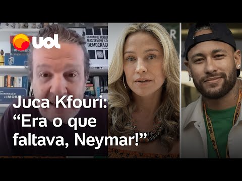 Juca Kfouri critica Neymar: 'Nunca pensei que concordaria com a Luana Piovani'