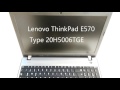 Lenovo ThinkPad EDGE E570 Notebook - 20H5006TGE