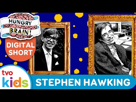 HUNGRY BRAIN 🧠 All About STEPHEN HAWKING🧑‍🔬 TVOkids Science