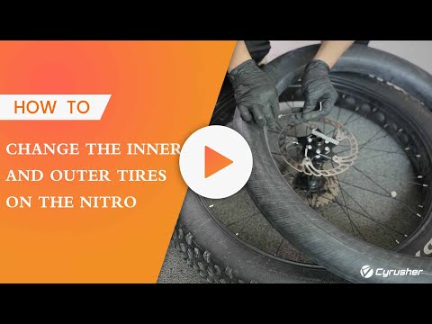 Quick Tips-How to change the inner and outer tires on the #cyrusher Nitro