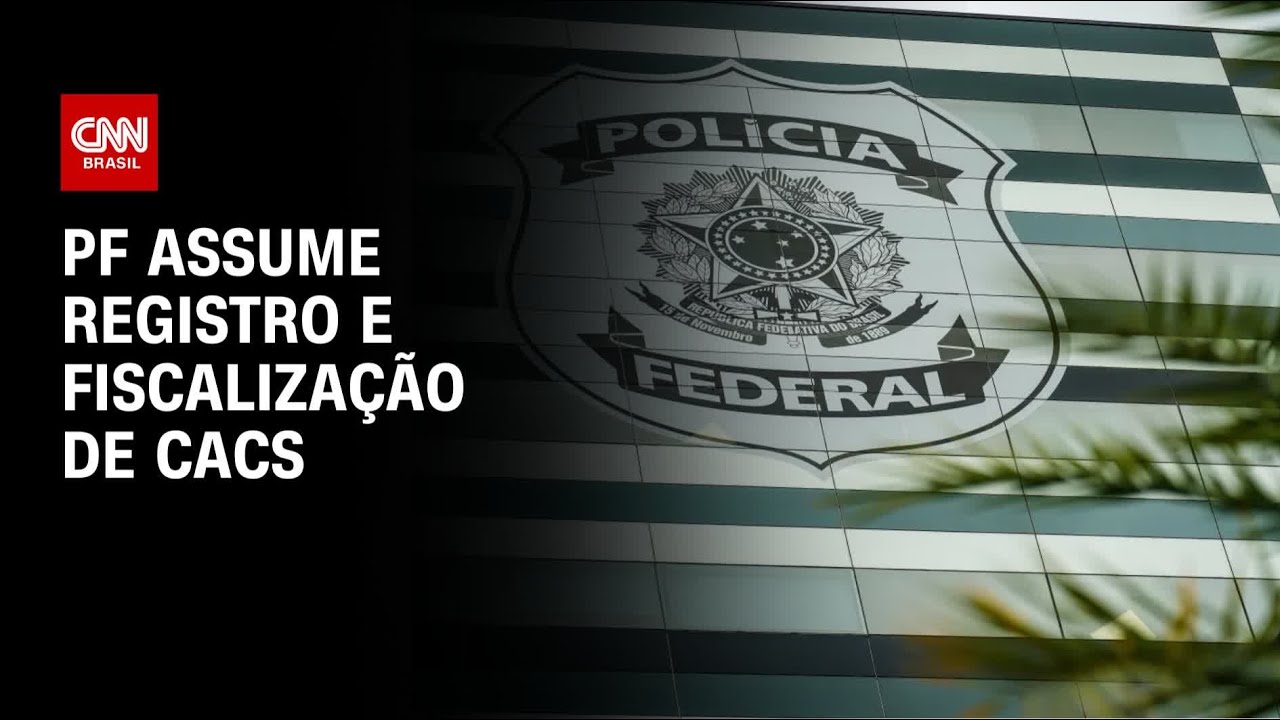 PF assume processo de registro e fiscalização de CACs nesta semana | LIVE CNN