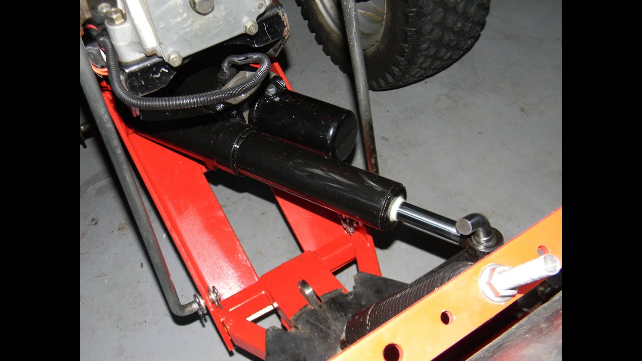 Hydraulic Plow Tilt for Snow Plow - on a Honda RT5000 5013 ... fisher minute mount 1 wiring diagram 