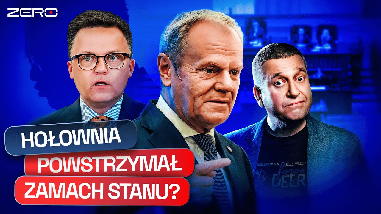 TUSK SZANTAŻOWAŁ HOŁOWNIĘ? KULISY NOCNEGO SPOTKANIA MARSZAŁKA