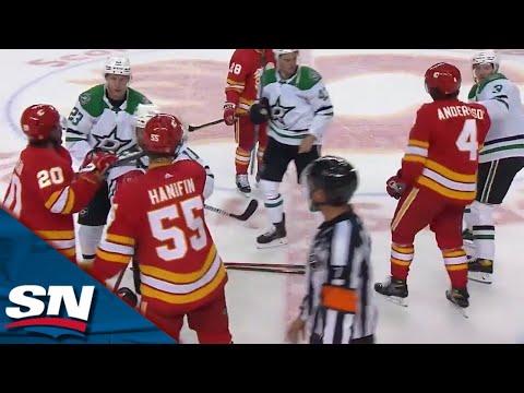 What To Make Of The Flames-Stars Altercation At End Of First Period