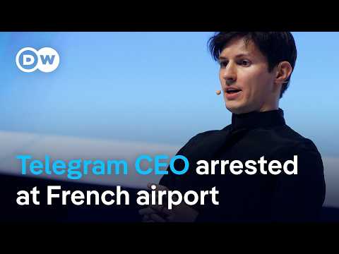 Macron: Arrest of Telegram boss Pavel Durov in France "not a political decision at all“ | DW News