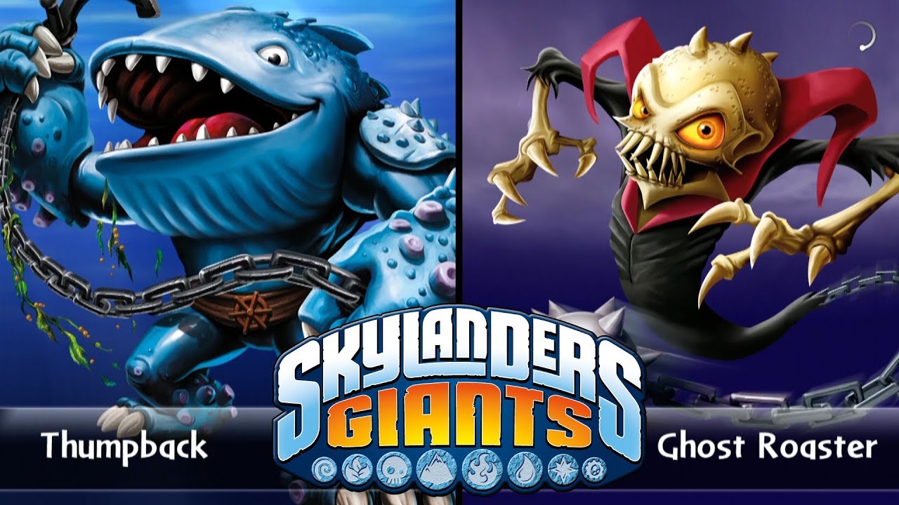 skylanders giants ghost roaster