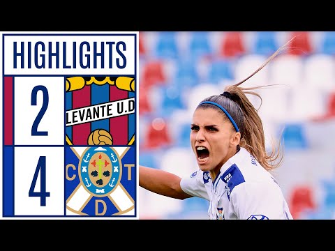 LEVANTE UD 2 - 4 COSTA ADEJE TENERIFE | RESUMEN LIGA F MOEVE