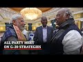 PMs Tea With Opposition Leaders At Meet - Smiles, Jokes, Holding Hands