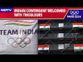 Paris Olympics News | Indian Contingent Welcomed With Tricolours At Olympic Village In Paris