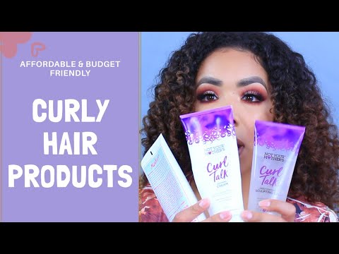 BEST AFFORDABLE CURLY HAIR PRODUCTS | #drugstorehairproducts #curlyhair
