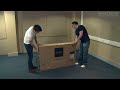 Sony Bravia KDL-55W955B TV unboxing - flagship Sony 2014 TV