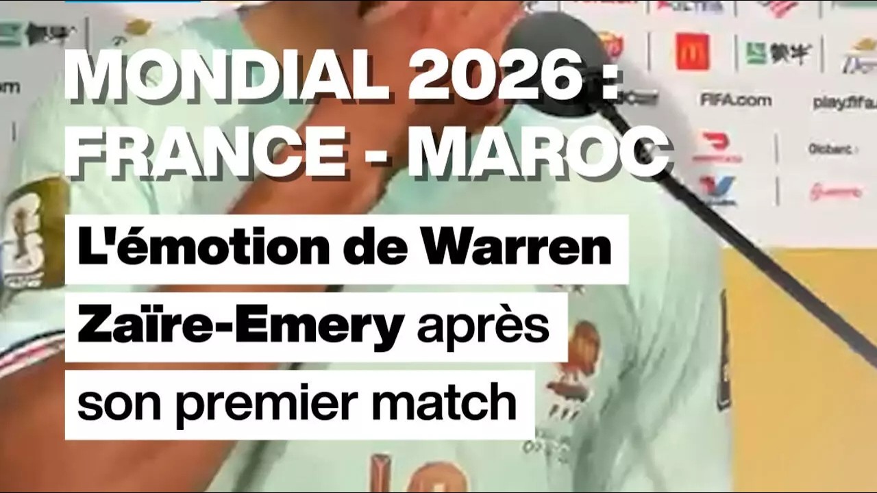 "Je crois en moi" : Warren Zaïre-Emery prêt à rentrer plus longtemps sur le terrain • FRANCE 24