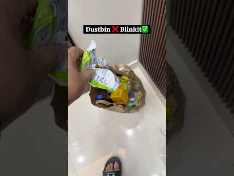 Blinkit Ka Sahi Istemaal 🤣❤️ #funny #trendingonshorts #rajatswati #relatable #rajatbornstar