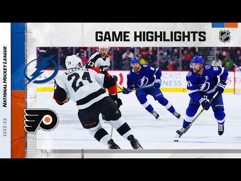 Lightning @ Flyers 12/1 | NHL Highlights 2022