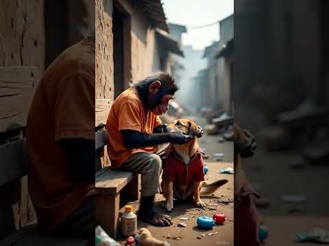 monkey and dogs related video #flute #music #ringtone #song