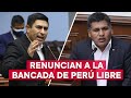 Per Libre: legisladores  lex Flores y Jaime Quito renuncian a la bancada