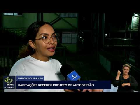 Projeto de energia solar beneficia periferia de São Paulo