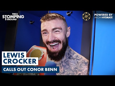 “WORLD F**KING CHAMPION!” – Lewis Crocker EMOTIONAL Reaction To World Title Win Over Paddy Donovan