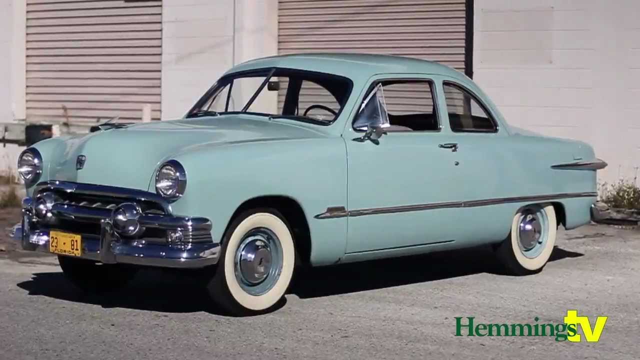 1951 Ford custom club coupe #8