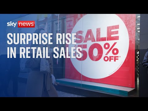 Surprise rise in retail sales thanks to bank holidays and sun