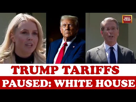 White House: 75 Countries Seek Better Trade Deals As US Pauses Tariffs For 90 Days | Trump Tariffs