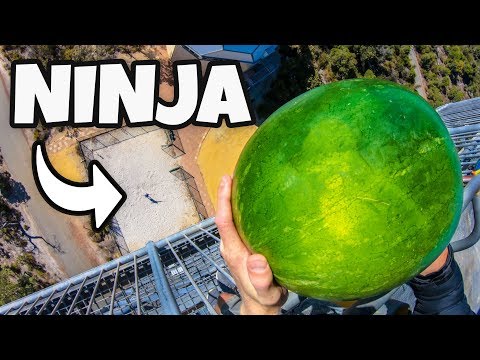 FRUIT NINJA in REAL LIFE from 45m!