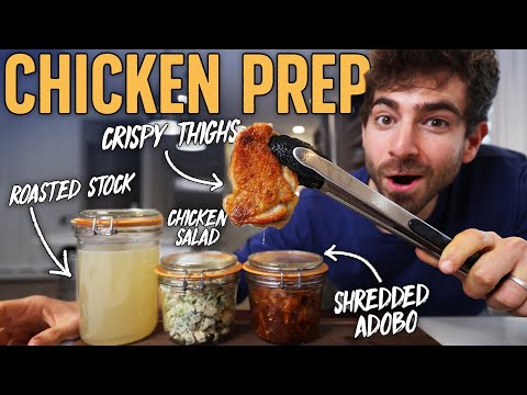 How I Made 18 Meals from a Whole Chicken