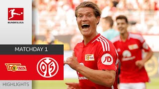 Demonstration of Power! | Union Berlin — Mainz 05 4-1 | Highlights | Matchday 1 – Bundesliga 2023/24