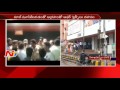 People destroy flexis as shopping mall shuts down at Vizag
