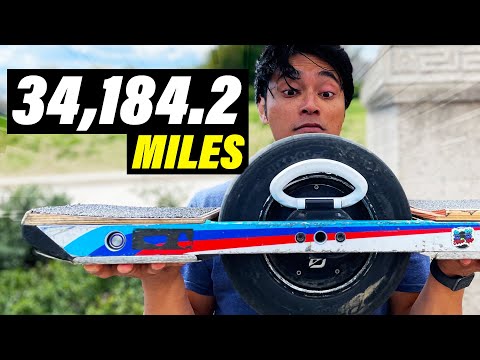 How To Onewheel Over 34,184.2 Miles