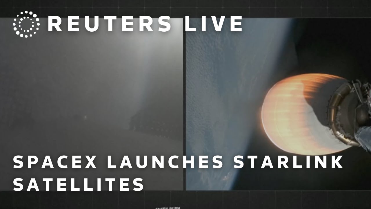 LIVE: SpaceX launches Starlink satellites