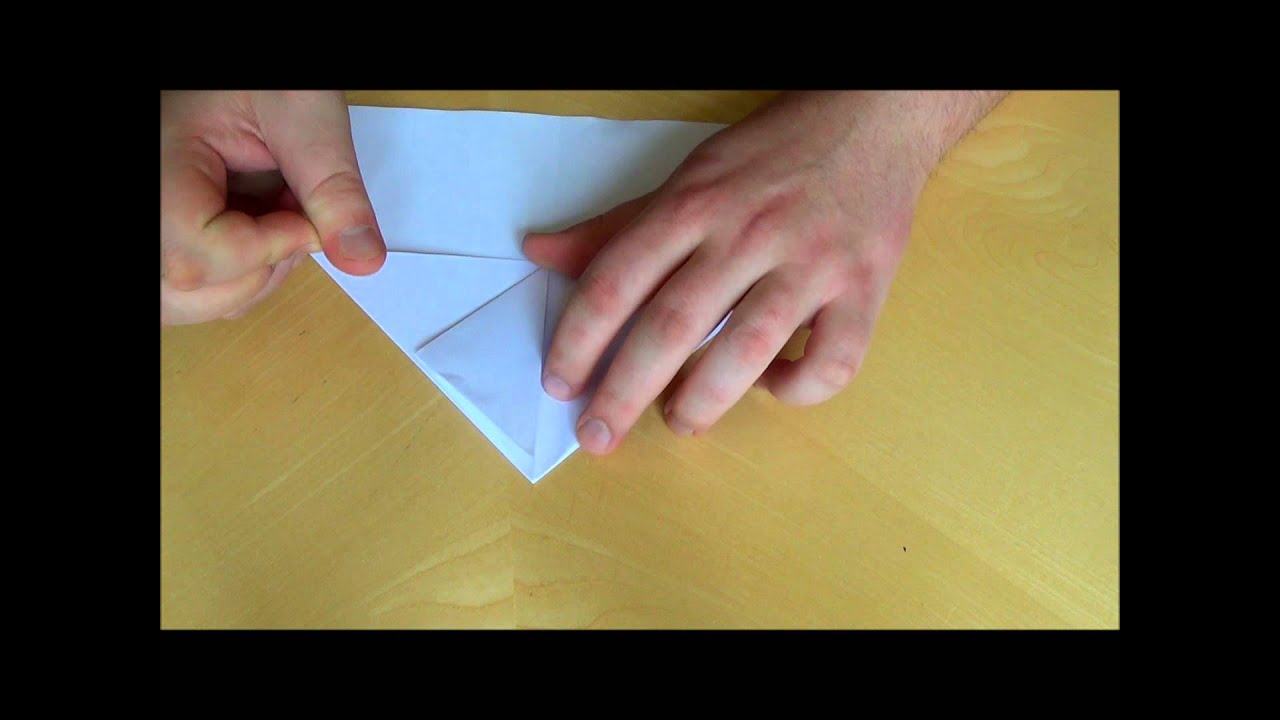 Der beste Papierflieger der Welt (Faltanleitung) - YouTube