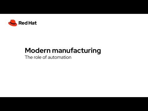 Modern manufacturing: The role of automation