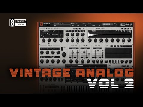 Turn your DAW into a time machine with the brand new Vintage Analog Vol. 2 sound bank!