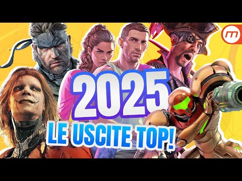 I più grandi videogiochi in uscita nel 2025