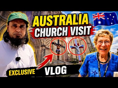 Mufti Tariq Masood Visits Church in Australia | Exclusive Vlog | MTM Live