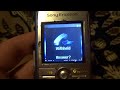 Sony Ericsson J210i incoming call