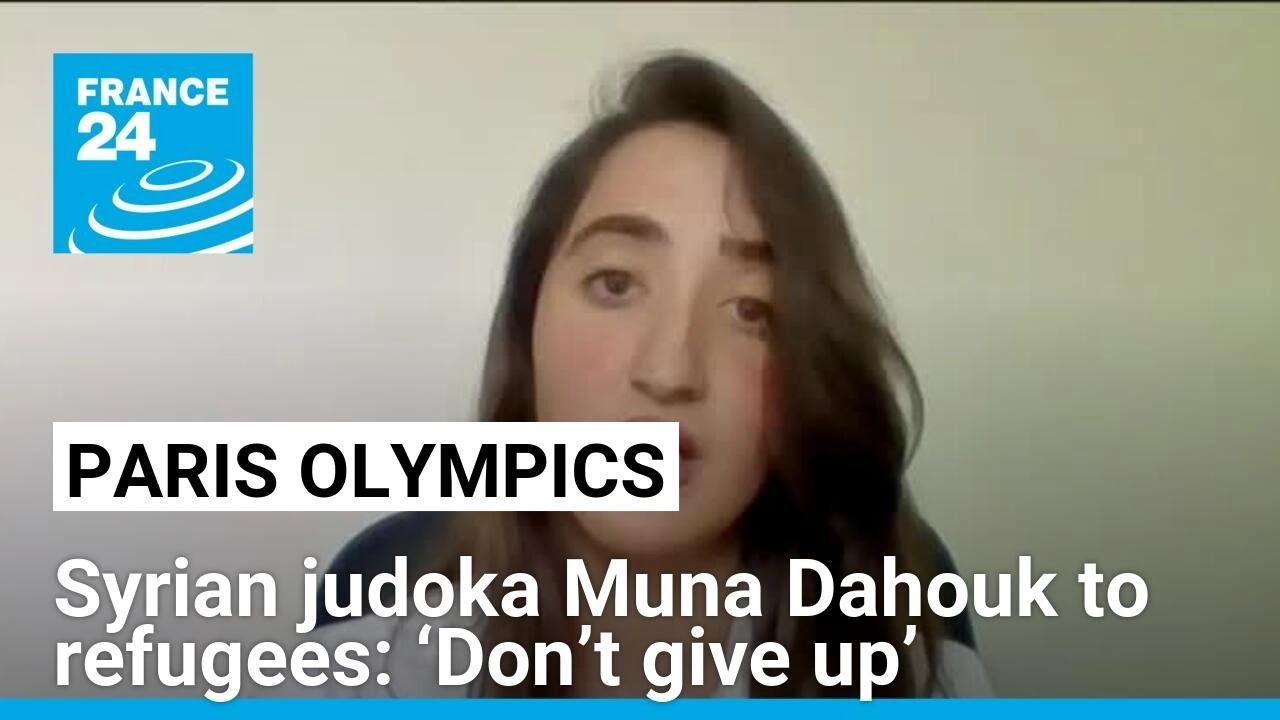 Syrian judoka Muna Dahouk's message to refugees: ‘Don’t give up’ • FRANCE 24 English