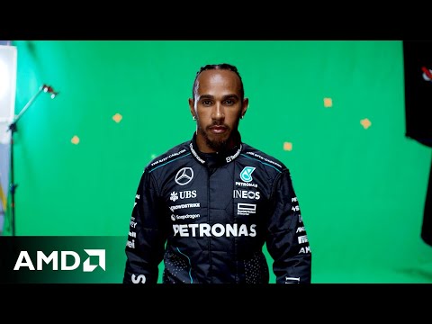 AMD |  Behind The Scenes of ‘Driven to Advance’ with Lewis Hamilton