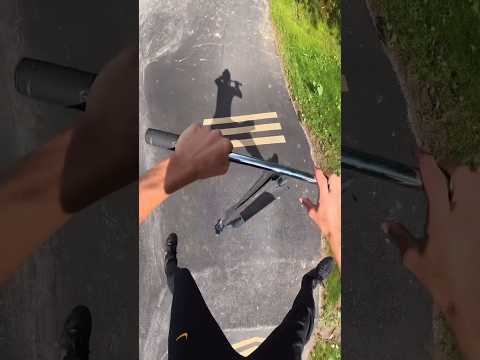 Jayden riding POV at new skatepark!  #Scootering #bluntscooters #Envyscooters #AOSV6