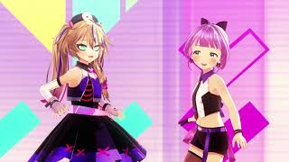 【Vtuber MMD】kasukabe tukushi ＆ mochi hiyoko-SMOKEY THRILL
