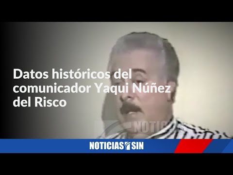 Yaqui Núñez del Risco, locutor, compositor, presentador y filántropo