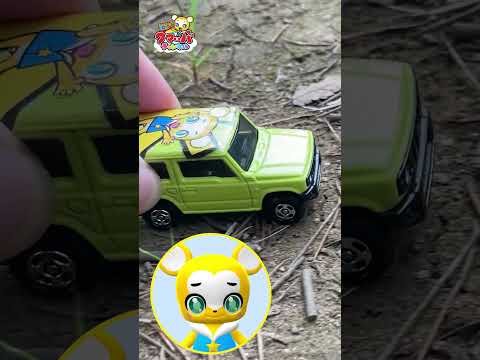 【おもちゃ】【はたらくくるま】タブリスかくれんぼ動物編★子供向け知育動画 ★トミカ ★#shorts