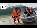 Flooding remains widespread in central Russia and Kazakhstan