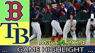 Boston Red Sox vs. Tampa Bay Rays (05/14/24) FULL GAME HIGHLIGHTS | MLB Season 2024