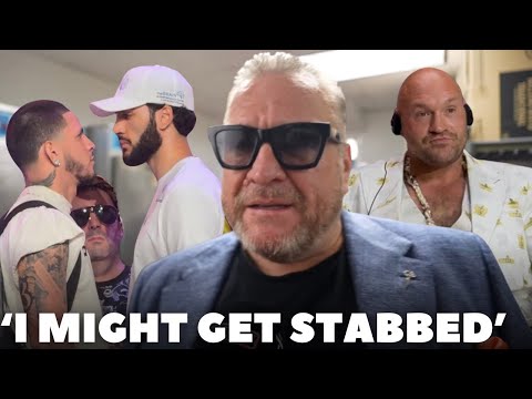 “HE IS A MUG AND A CHEAPSKATE” Tyson Fury & Hamzah Sheeraz MANAGER SPENCER BROWN FUMES at BERLANGA