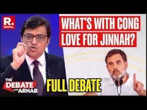 The Debate With Arnab LIVE: Why Congress Vilifies Savarkar But Hails Jinnah? Republic TV LIVE